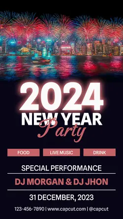 Other Industries 2024 New Year Party Promotion