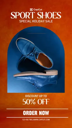 Shoe Holiday Sale Display Product Instagram Post