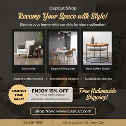 Home Furniture - Product & Sale Promotion Template