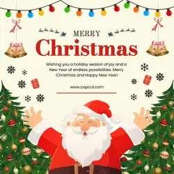 Merry Christmas Instagram Post