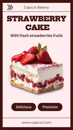 Cake Food Promotion Instagram Story