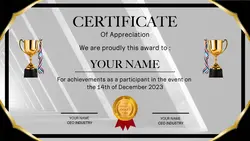 Certificate YouTube Thumbnail