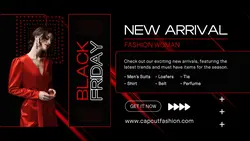 Black Friday Fashion Facebook Cover