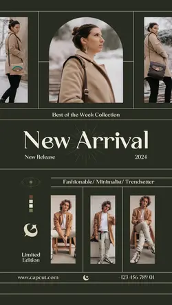 Product Image Fashion Aesthetic Instagram Story