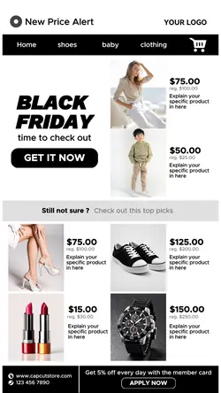Black Friday Product Promotion Instagram Story