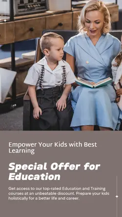 Education and training Price off