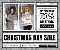 Christmas Day Sale Promotion Facebook Post