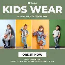 Fashion Kids Promotion Instagram Post