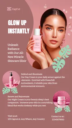 Beauty and Personal care, Display Product skincare, Tiktok