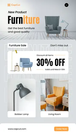 New Product Furniture Promotion TikTok