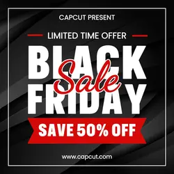 Black Friday Discount Instagram Post