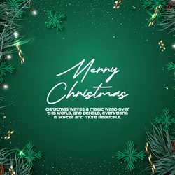 Merry Christmas Greetings Linkedin Post