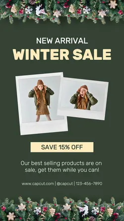 Fashion Winter Sale Instagram Story