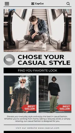 3 multi-Image Casual Fashion Product Display