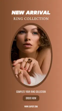 New Arrival Ring Collection Instagram Story
