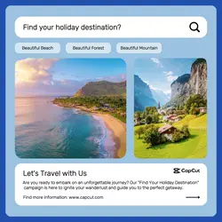Travel Agency Holiday Promotion Instagram Post