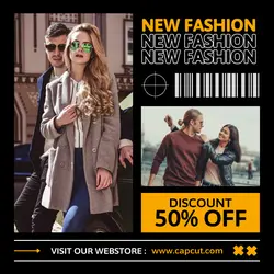 New Fashion Fashion Industry Instagram Post