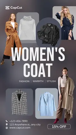 Clothing & Shoes Coat Online event Business