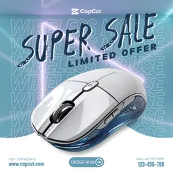 Electronics - Wireless Mouse - IG Post Template