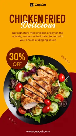 Chicken Food Promotion Instagram Story