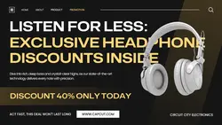 Electronic Product Special Promotion Twitter Post