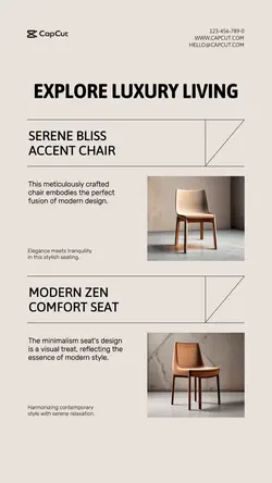 Furniture Product Display Tiktok