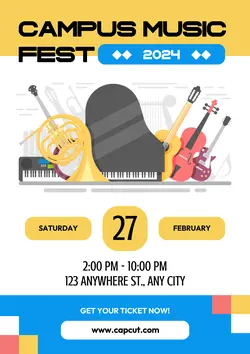 Non-marketing campus event music festival