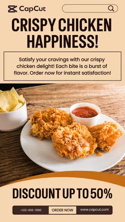 Chicken Food Promotion Instagram Story