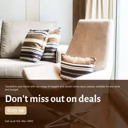Home decor Sales Promotion