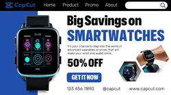 Smartwatches Promotion Facebook Ad