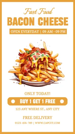 Fast Food Promotion Instagram Story