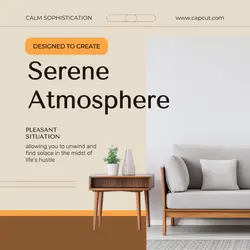 serene atmosphere interior design