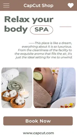 Personal Care Spa Display Instagram Story