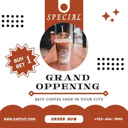Food and Beverage Promotion Instagram Post