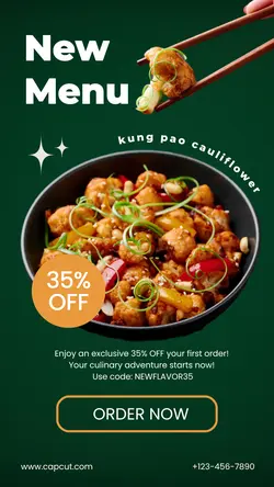 Food Promotion Chinese Restaurant Instagram Story