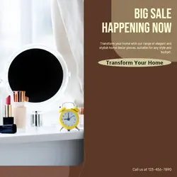 Home decor Sales Promotion