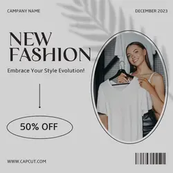 New Fashion Fashion Industry Instagram Post