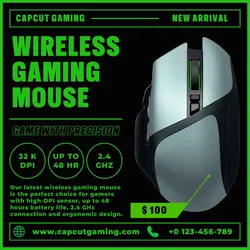 Other Gaming Mouse Product Display Instagram Post