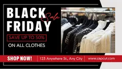Black Friday Sale Twitter Post