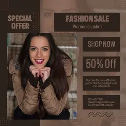 FASHION INDUSTRY SALE INSTAGRAM POST