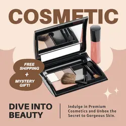 E-commerce Beauty and Personal Care Makeup Hero Image