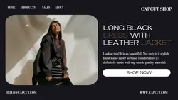 Fashion Dress Jacket Display Product Twitter Post