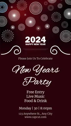 Other Industries New Years Party Instagram Story