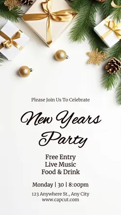 Other Industries New Years Party Instagram Story
