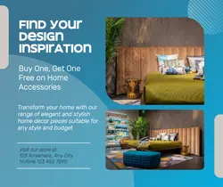 Household Furniture Promotion Facebook Post