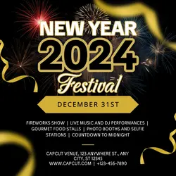 New Year Festival Instagram Post