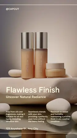 Beauty & Personal care Product display Detail Presentation