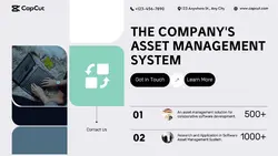 finance asset Management publicity minimalist