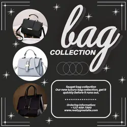 Fashion Industry Women Bag Instagram Post