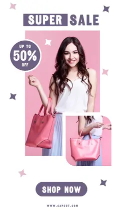 Bag Fashion Promotion Instagram Story